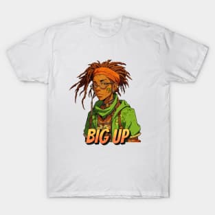 Jamaican Manga Boy Big up T-Shirt